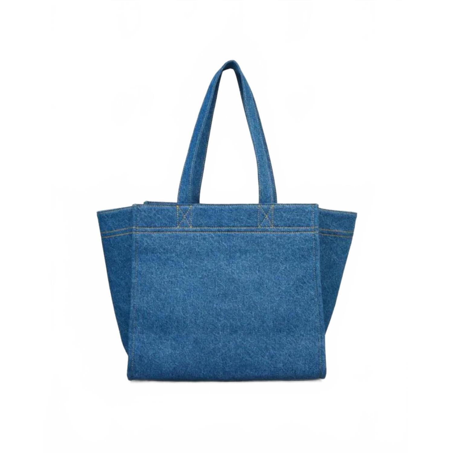 New Beck Sondergaard Women's Demina Small Denim Bag In Blue